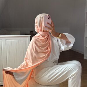 Jersey premium froufrou pêche