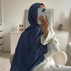 Jersey plume bleu