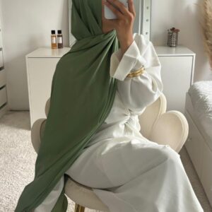 Jersey plume vert pomme