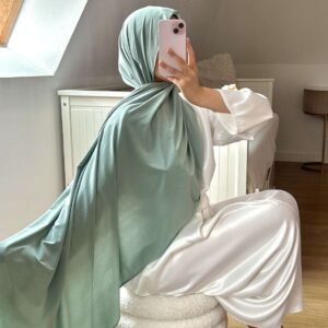 Jersey premium froufrou vert eau